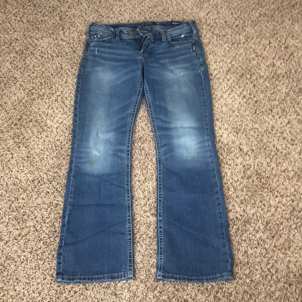 3/30 Silver Slim boot jeans